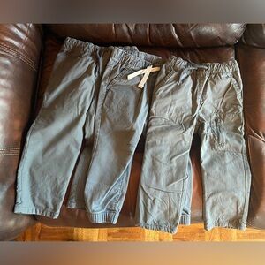 3 pairs 2T boys gray pants Cat & Jack